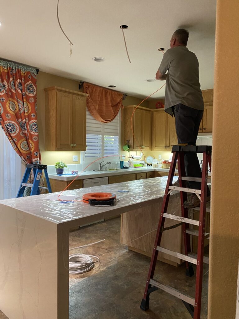 Island Lighting wired