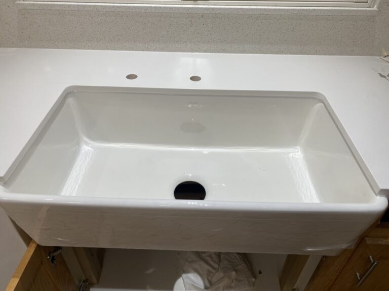 New Apron Sink