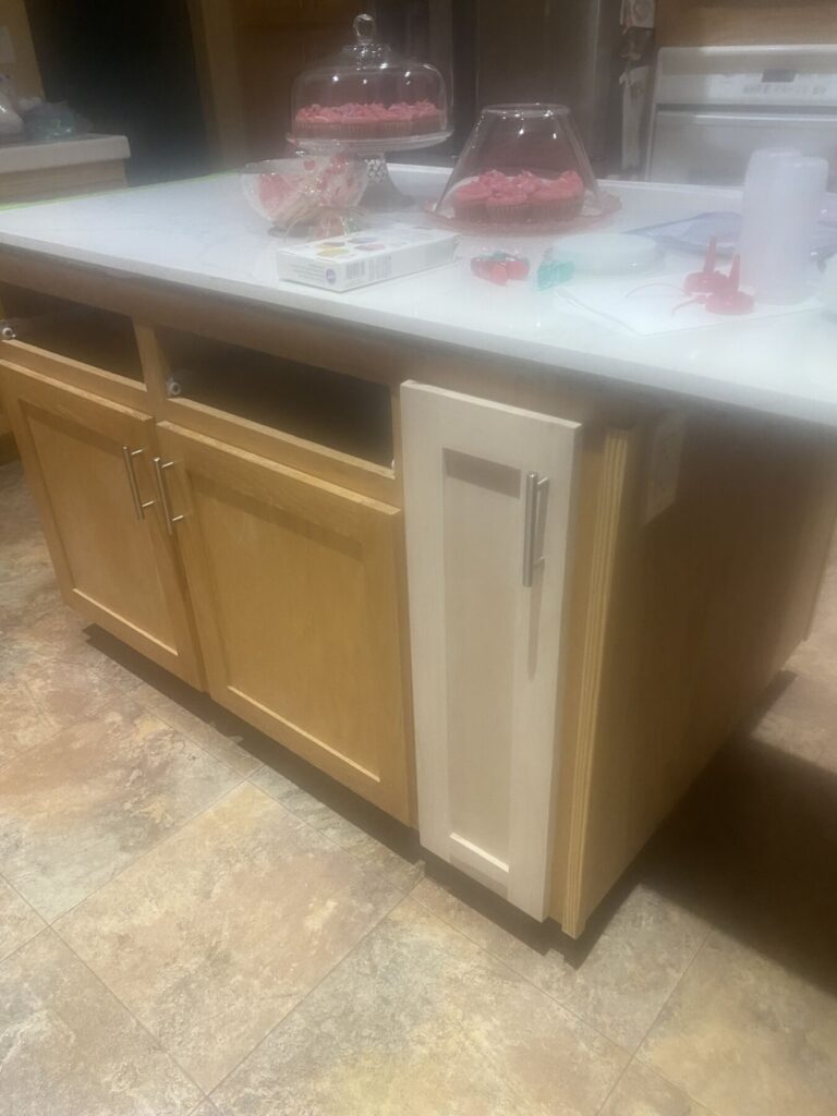 New Door to access enclosed shelves