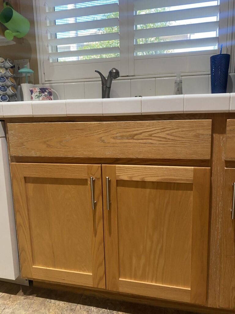 Old Sink and Countertop