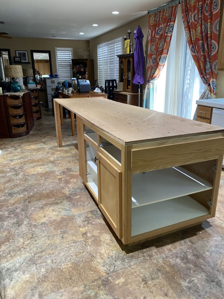 Wood Top underlayment added